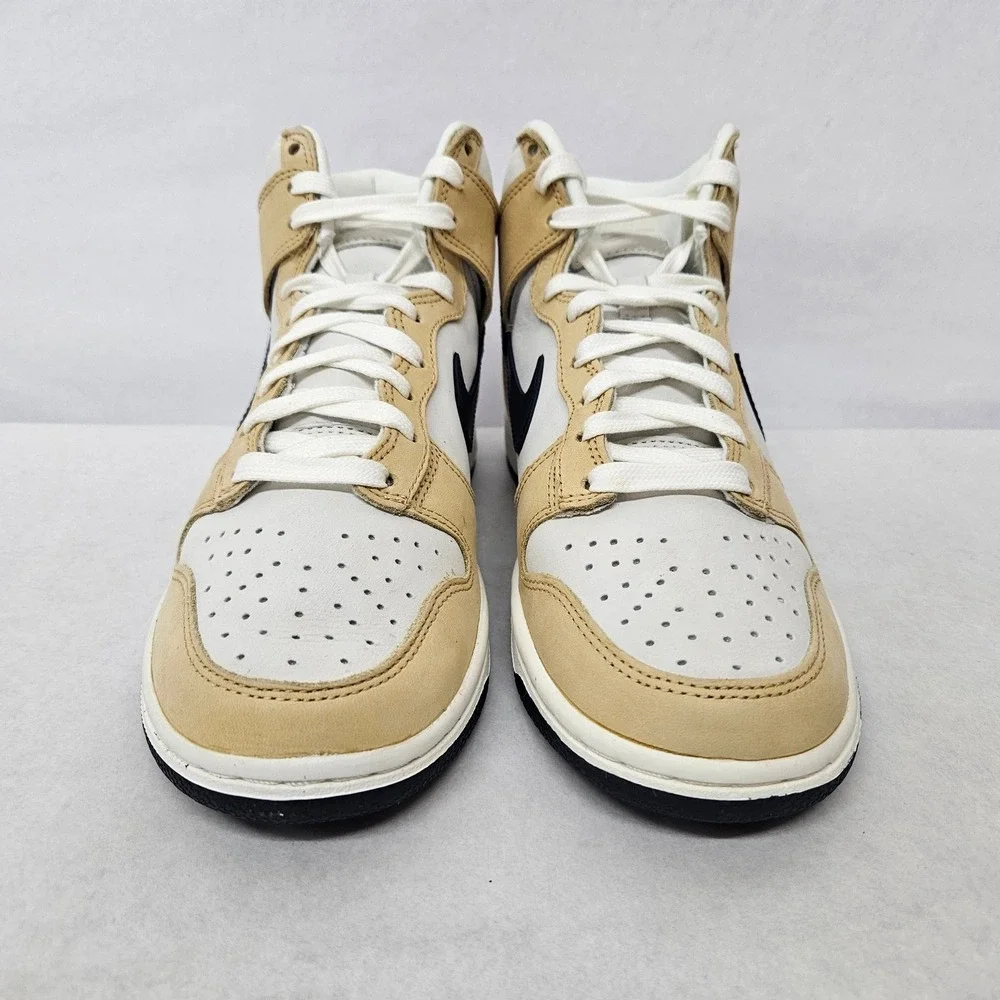 Nike Dunk High PRM MF Casual Shoe DX2044-101 Sail Obsidian Sesame Women Size 6.5